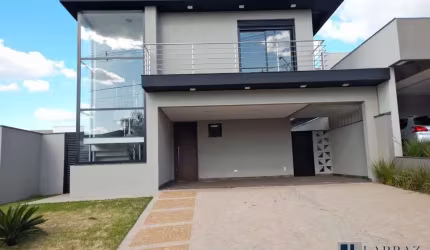 Lindo sobrado novo para venda no chamoso Quinta da Prmavera, Praça das Arvores, 3 suites mais uma reversivel, varanda gourmet e piscina em 192 m2 de a