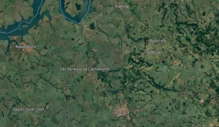 Area para venda na frente para Rodovia Anhanguera na região de Ituverava-SP, com 3,59 alqueires, 160 m de frente para rodovia