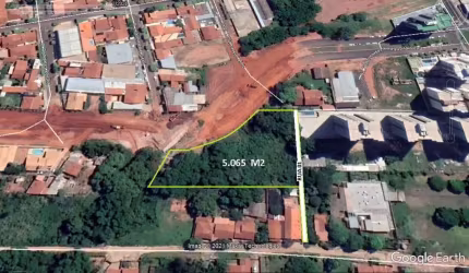 Area para venda em São Jose do Rio Preto-SP, com 5.000 m2 na Av. Francisco Chagas, proximo ao Rio Preto Shopping e Av. JK, ideal para incorporação