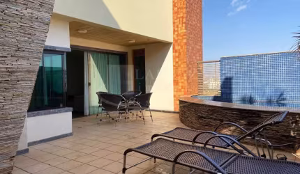 Oportunidade. Linda cobertura para venda na região da Fiusa, 3 suites, terraço gourmet com piscina privativa em 261 m2