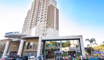 Apartamento no Hotel Transamerica para venda no Jardim California, proximo a FAAP, 1 suite com 24 m2 e lazer completo