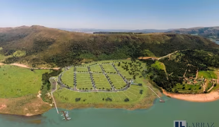 Lançamento. Lotes em condomínio fechado na represa de Furnas Guapé-MG. Cond. Farol da Aldeia. Alto padrão, lazer, area 1.278 m2