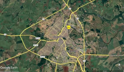 Excelente terreno com vocação comercial para venda na Av. Brasil, para baixo da Mogiana, Vila Carvalho, terreno de esquina com 1.231 m2 medindo 33 x 3
