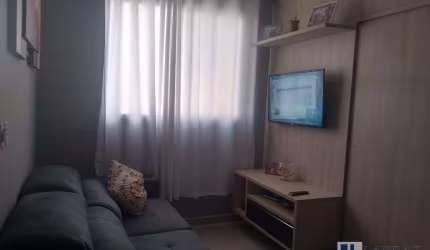 Excelente Apartamento para venda no Parque Sao Sebastiao, condominio Royal Garden, ótimo acabamento, armarios, 2 dormitorios, 47 m2, portaria 24h e la