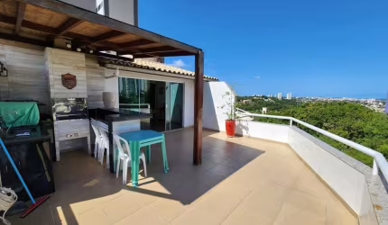 Casa em Condomínio para Venda em Salvador, Patamares, 3 dormitórios, 3 suítes, 5 banheiros, 2 vagas
