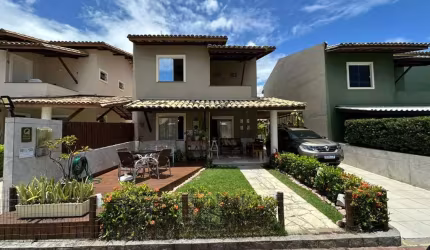Casa em Condomínio para Venda em Lauro de Freitas, Pitangueiras, 4 dormitórios, 1 suíte, 3 banheiros, 2 vagas