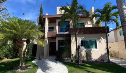 Casa em Condomínio para Venda em Camaçari, Alphaville (Abrantes), 5 dormitórios, 4 suítes, 6 banheiros, 4 vagas
