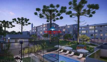 Apartamento para Venda em Curitiba, Santa Cândida, 2 dormitórios, 1 banheiro, 1 vaga