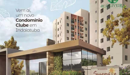 Apartamento com 2 dormitórios à venda, 49 m² por R$ 265.000,00 - Jardim Regina - Indaiatuba/SP