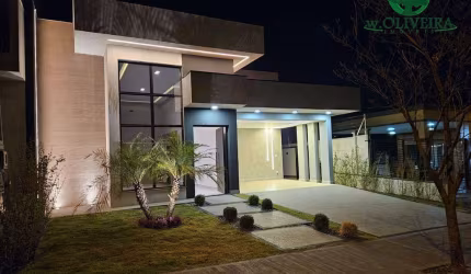 Casa com 3 dormitórios à venda, 180 m² por R$ 1.620.000 - Condomínio Jardins Di Roma - Indaiatuba/SP