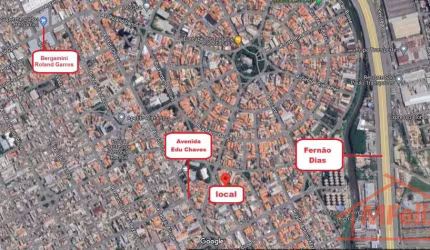 Terreno 700m² próx Bergamini da Roland Garros, frente de 20 metros