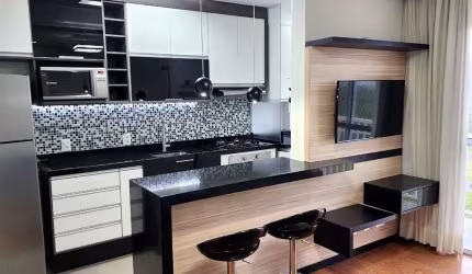Apartamento para Locação em Mogi das Cruzes, Vila Mogilar, 2 dormitórios, 1 banheiro, 1 vaga