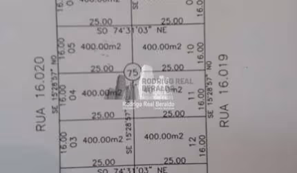 Terreno à venda na Rua Ivonete Aparecida Ribeiro Matos, Jardim Oriental, Maringá por R$ 420.000