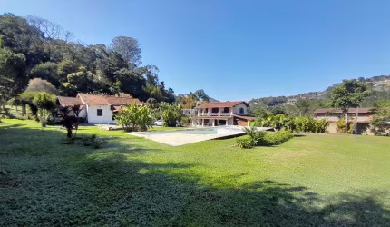 Casa para Venda em Teresópolis, Parque do Imbui, 5 dormitórios, 5 suítes, 6 banheiros, 2 vagas
