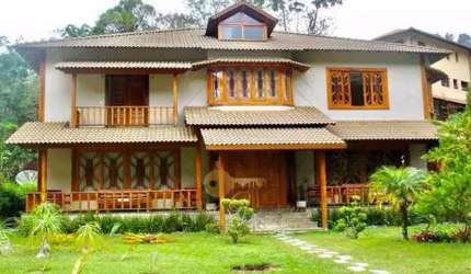 Casa em Condomínio para Venda em Teresópolis, Parque do Imbui, 5 dormitórios, 4 suítes, 5 banheiros, 5 vagas