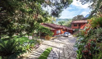 Casa para Venda em Teresópolis, Parque do Imbui, 4 dormitórios, 2 suítes, 3 banheiros, 6 vagas