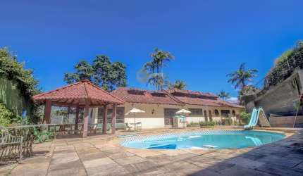 Casa para Venda em Teresópolis, Quinta da Barra, 4 dormitórios, 4 suítes, 6 banheiros, 10 vagas