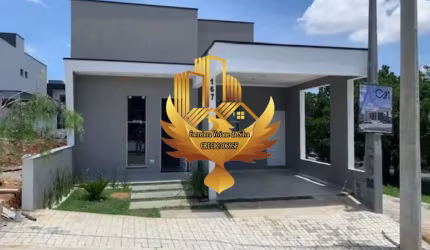 Casa Térrea Condomínio Recanto Tropical Arquitetura Contemporânea! Casa Pronta Pra Morar!