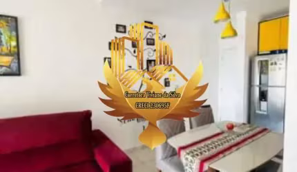 Apartamento à venda no Areão, Taubaté-SP: 2 quartos, 1 suíte, 1 sala, 2 banheiros, 1 vaga de garagem, 56m². Aproveite!