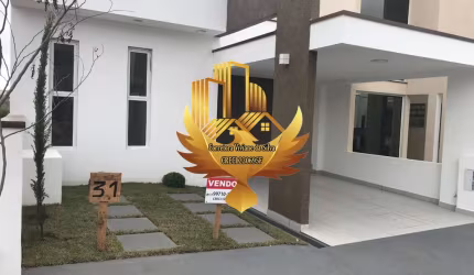 Casa térrea nova no Condomínio Recanto Tropical em Taubaté. Oportunidade Única !!