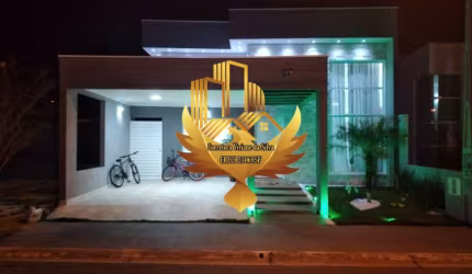 Casa de alto padrão à venda em condomínio na Chácara do Visconde, Taubaté-SP: 3 quartos, 1 suíte, 2 salas, 2 banheiros, 2 vagas de garagem, 210m² de área.