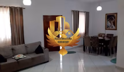 Magnífica Casa à Venda em Taubaté-SP, Alto São Pedro: 3 Quartos, 2 Suítes, 1 Banheiro, 1 Sala, 2 Vagas - 200m² de área.