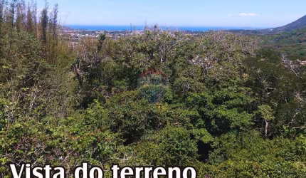 Terreno em São José Búzios à venda com linda vista ao mar por apenas R$ 180.000 no final de rua sem saída com 1447m²