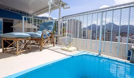Cobertura à venda na Tijuca, 3 quartos (1 suíte), piscina, 106m2, 1 vaga