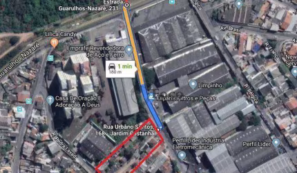 Terreno à venda, 1230 m² por R$ 1.100.000,00 - Jardim Castanha - Guarulhos/SP