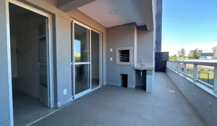 Apartamento com terraço NOVO 2 dormitórios com suíte, 2 vagas de garagem + Hobby Box