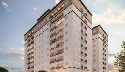 Apartamento com 2 quartos à venda na Rua Isabel, 277, Vila Palmares, Santo André, 47 m2 por R$ 407.502