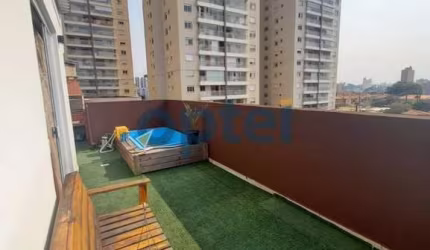 Cobertura duplex com 3 dorm (suíte), churrasqueira e piscina no centro de São Bernardo do Campo