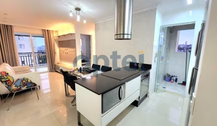Apartamento de 2 dorms(suite), 1 vaga, mobiliado, lazer completo condominio Exuberance - Rudge Ramos - São Bernardo do Campo