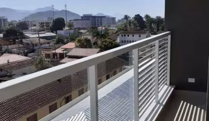 Apartamento de 02 Quartos Suítes e lavabo com Piscina no Centro de Ubatuba