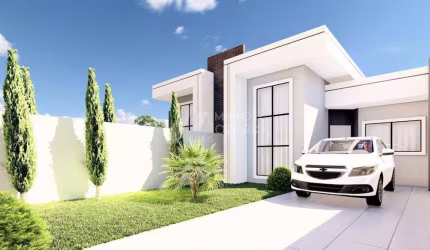 Casa à Venda  em Araucária: 82m², 2 Dorms, R$ 435.000