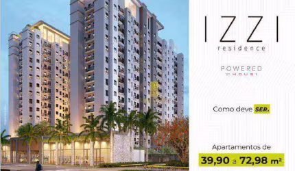 Apartamento com 2 dormitórios à venda, 39 m² por R$ 354.508,85 - Centro - Indaiatuba/SP