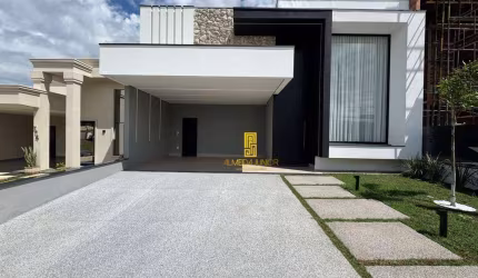 Casa com 3 suítes à venda, em condomínio fechado na cidade de Indaiatuba, interior de São Paulo, Residencial Evidências