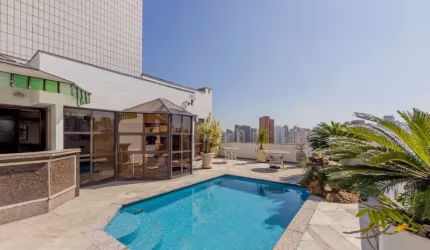 Excelente cobertura para venda com 3 quartos, sendo 3 suítes, 472m²
