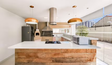 Funcional apartamento tipo para venda com 4 quartos, sendo 3 suítes, 195m²