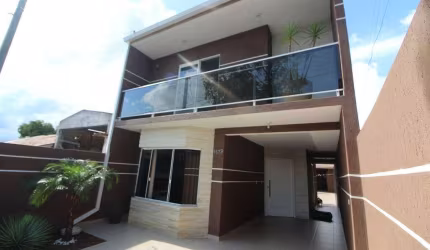 Sobrado com 180m² 3 quartos, à venda, no bairro Jardim Cruzeiro em São José dos Pinhais