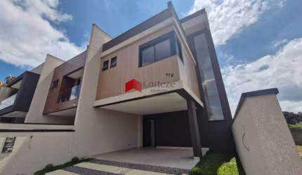 Sobrado em condomínio com 157,8m² 3 quartos, à venda, no bairro Costeira em São José dos Pinhais