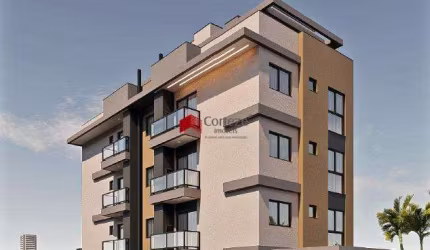 Apartamento com 51,45m² 2 quartos, à venda, no bairro Cidade Jardim em São José dos Pinhais