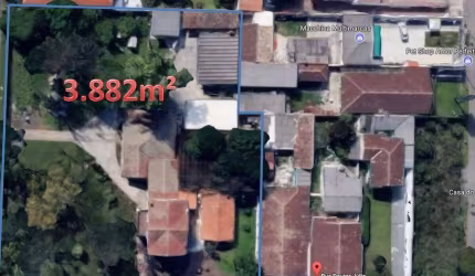 Terreno com 350m² 4 quartos, à venda, no bairro Hauer em Curitiba