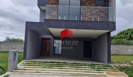Sobrado em condomínio com 167m² 3 quartos, à venda, no bairro Costeira em São José dos Pinhais