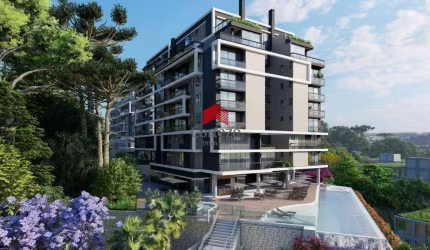 Cobertura com 231,88m² 4 quartos, à venda, no bairro Mossunguê em Curitiba