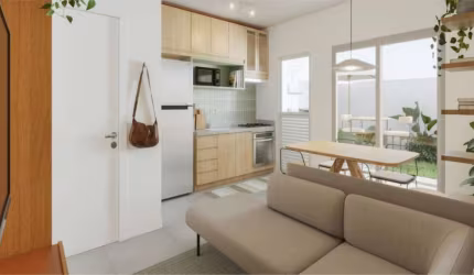 Apartamento com 2 dorm à venda, 48 m² por R$ 243.900 - Harmonia Residencial - Indaiatuba/SP Minha Casa Minha Vida