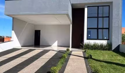 Linda casa com 3 suíte e piscina no condomínio Gran Reserve - Indaiatuba, SP
