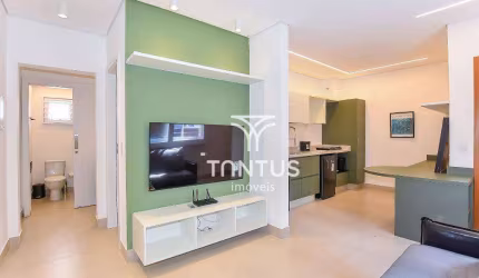 Apartamento com 1 dormitório para alugar, 40 m² por R$ 3.100,00/mês - Rebouças - Curitiba/PR