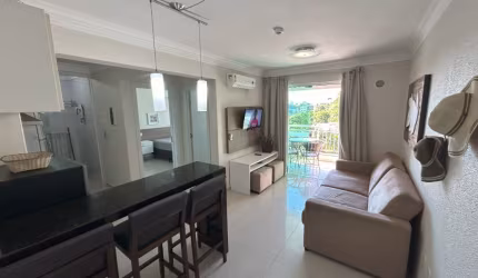 Lindo apartamento de 01 dormitório em Bombas