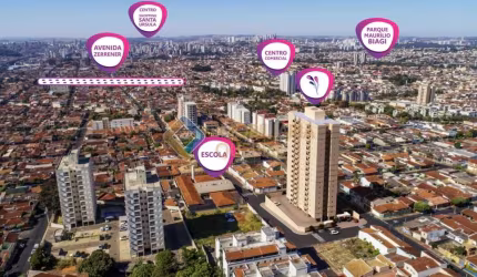 Apartamento com 2 quartos à venda na Rua Itapetininga, Sumarezinho, Ribeirão Preto, 61 m2 por R$ 245.000
